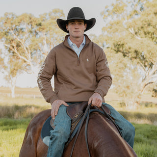 Mens Half Zip - STOCKMAN N CO