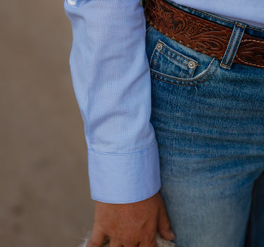 Women's Pro Series Arena Shirt - Blue Stripe