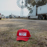 Red and White Trucker Cap - STOCKMAN N CO
