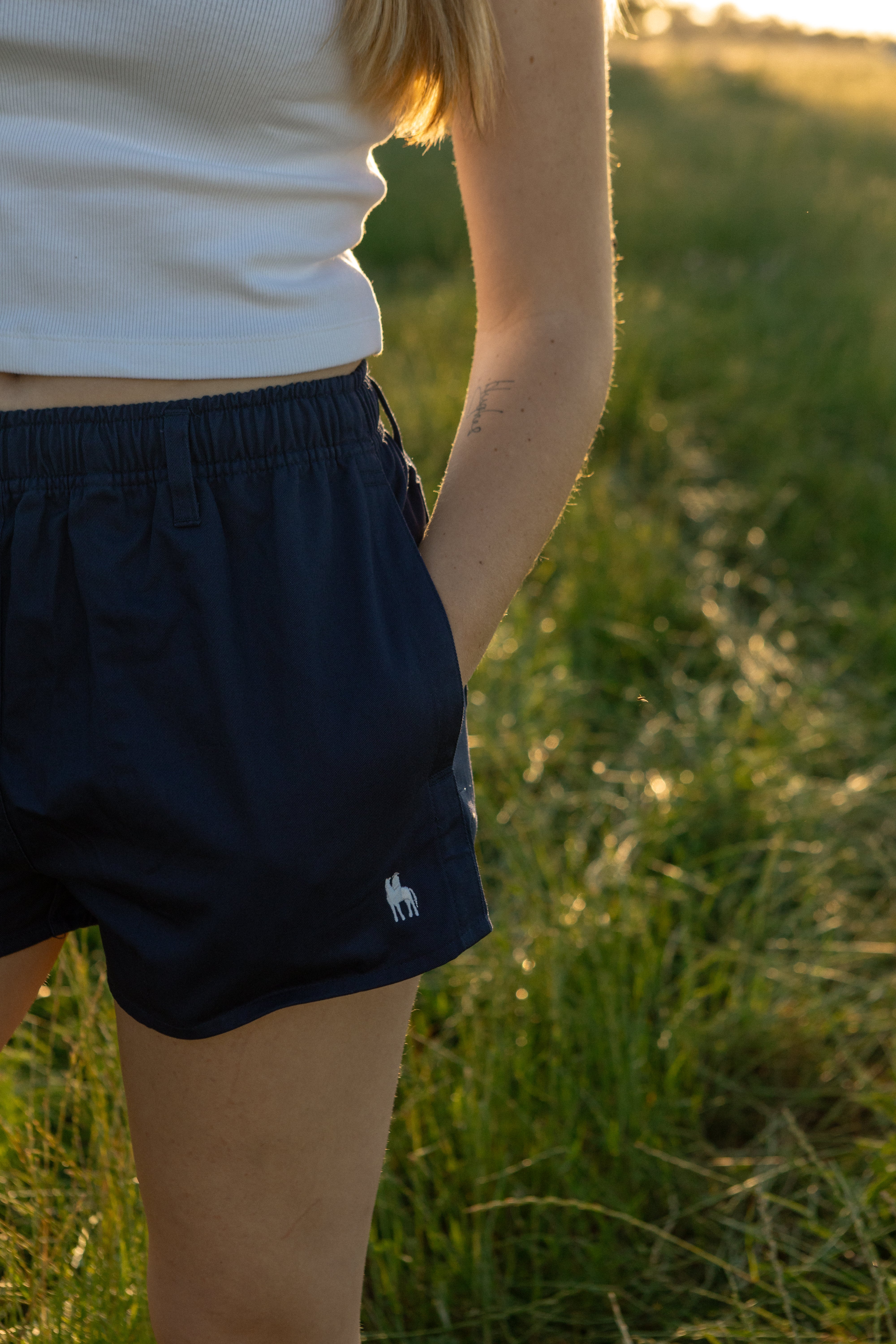 Women's Rugby shorts - Navy