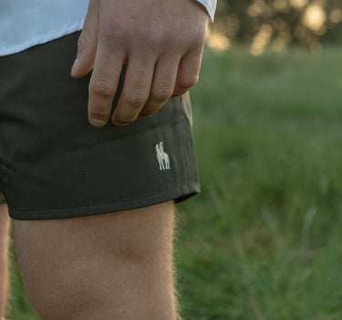 Men's Rugby shorts - Army Green