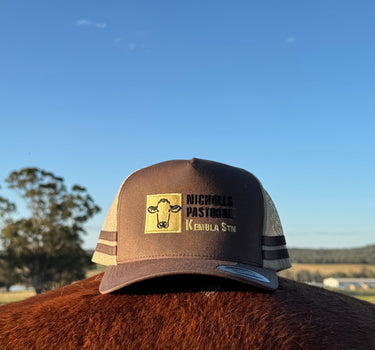 Kembla Station Brown/Khaki Trucker