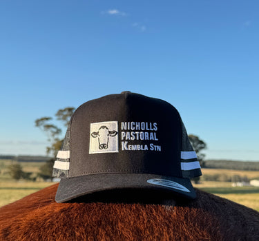 Kembla Station Black/White Trucker Cap