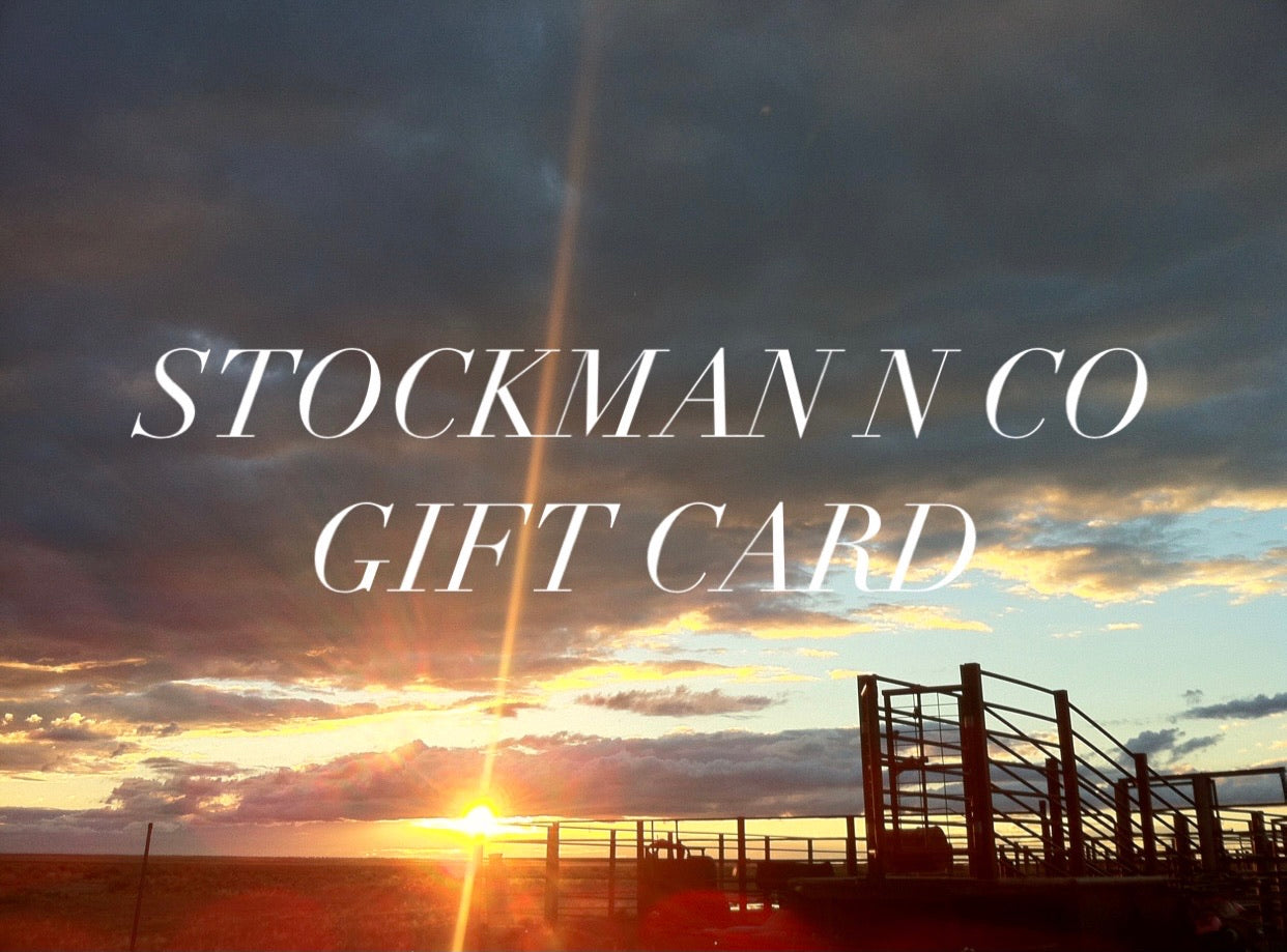 Stockman N Co Gift Voucher - STOCKMAN N CO