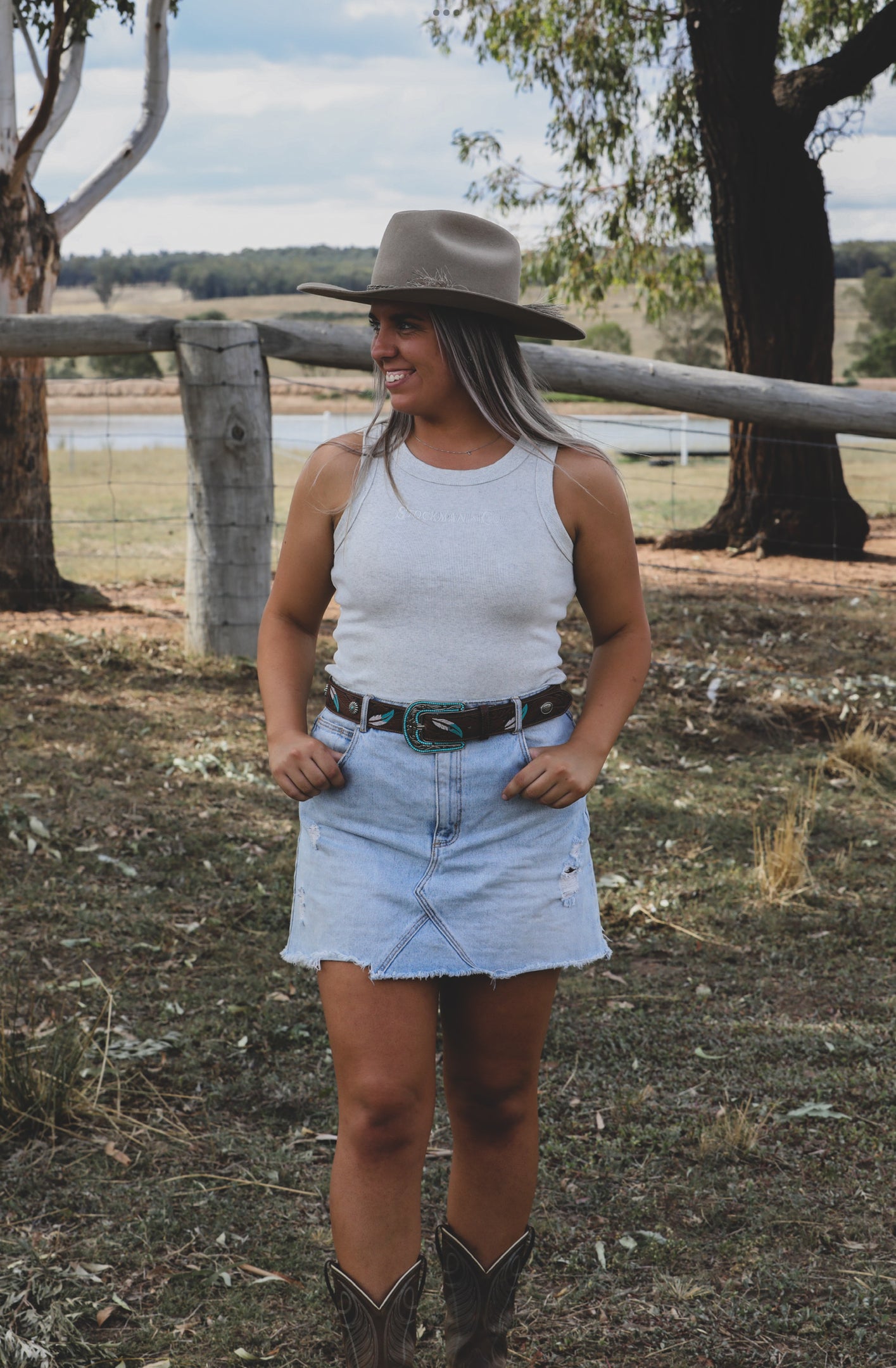 Women’s Ribbed Crop - STOCKMAN N CO