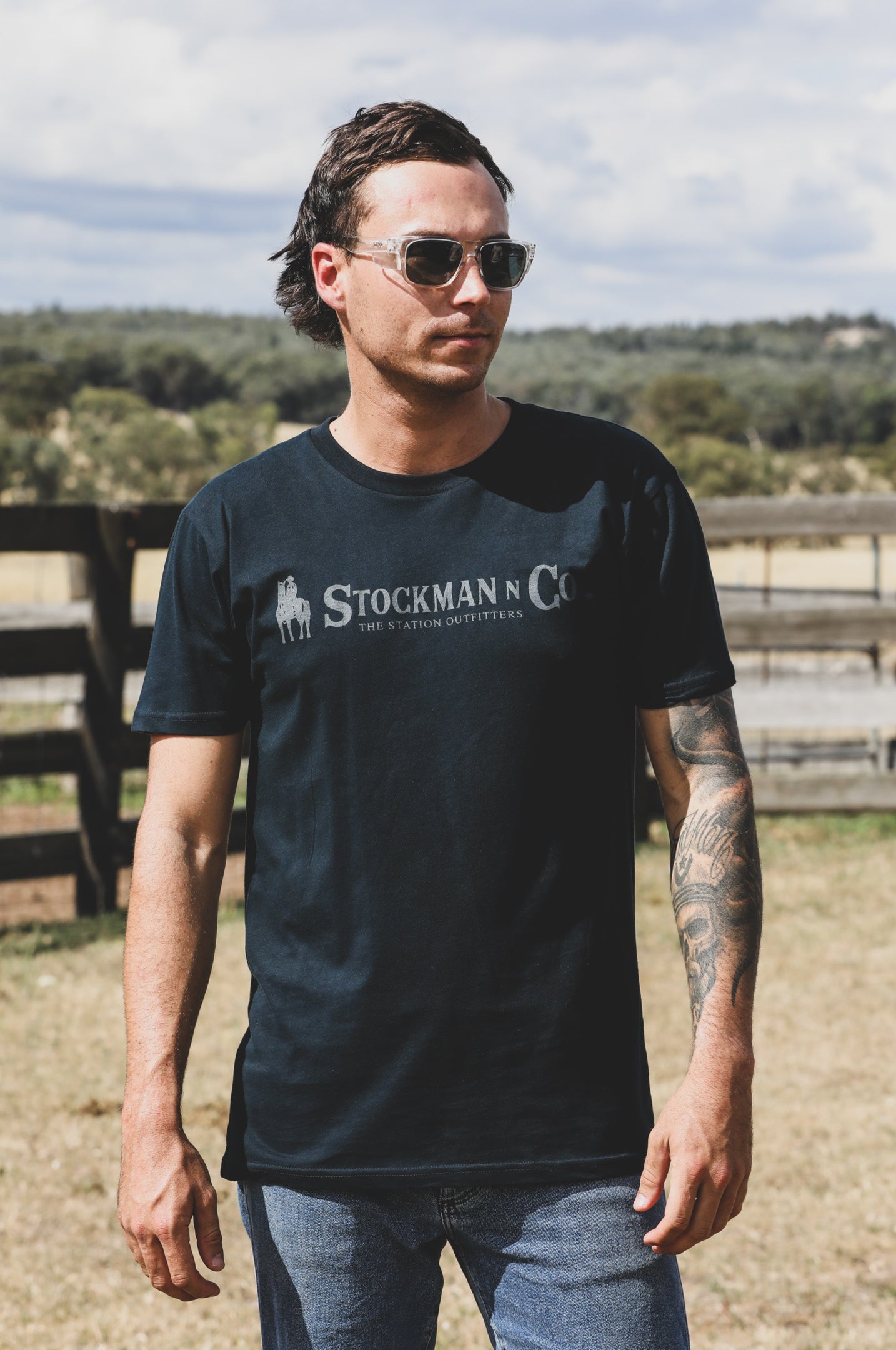 Men’s Station Tee - STOCKMAN N CO