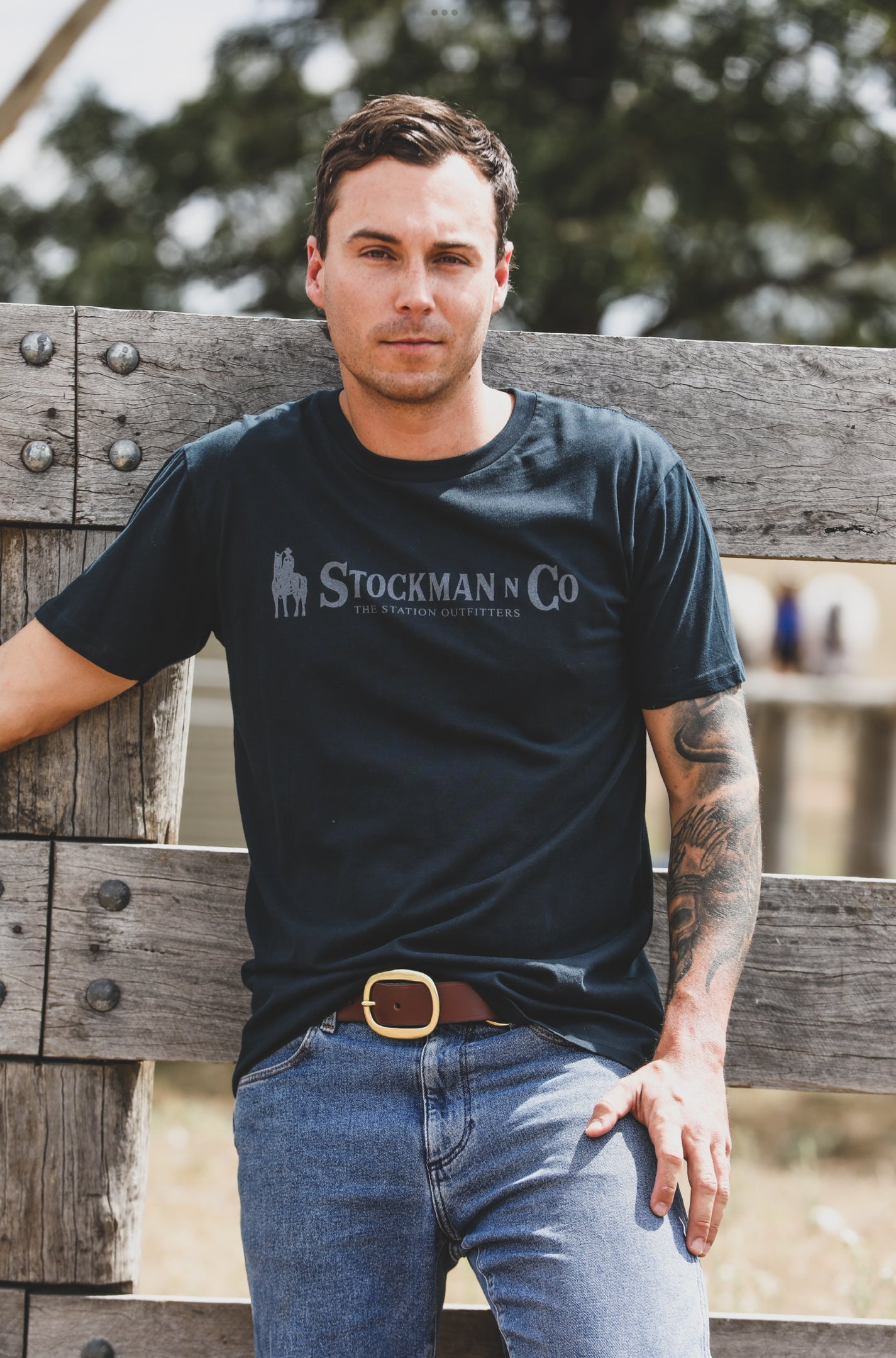 Men’s Station Tee - STOCKMAN N CO