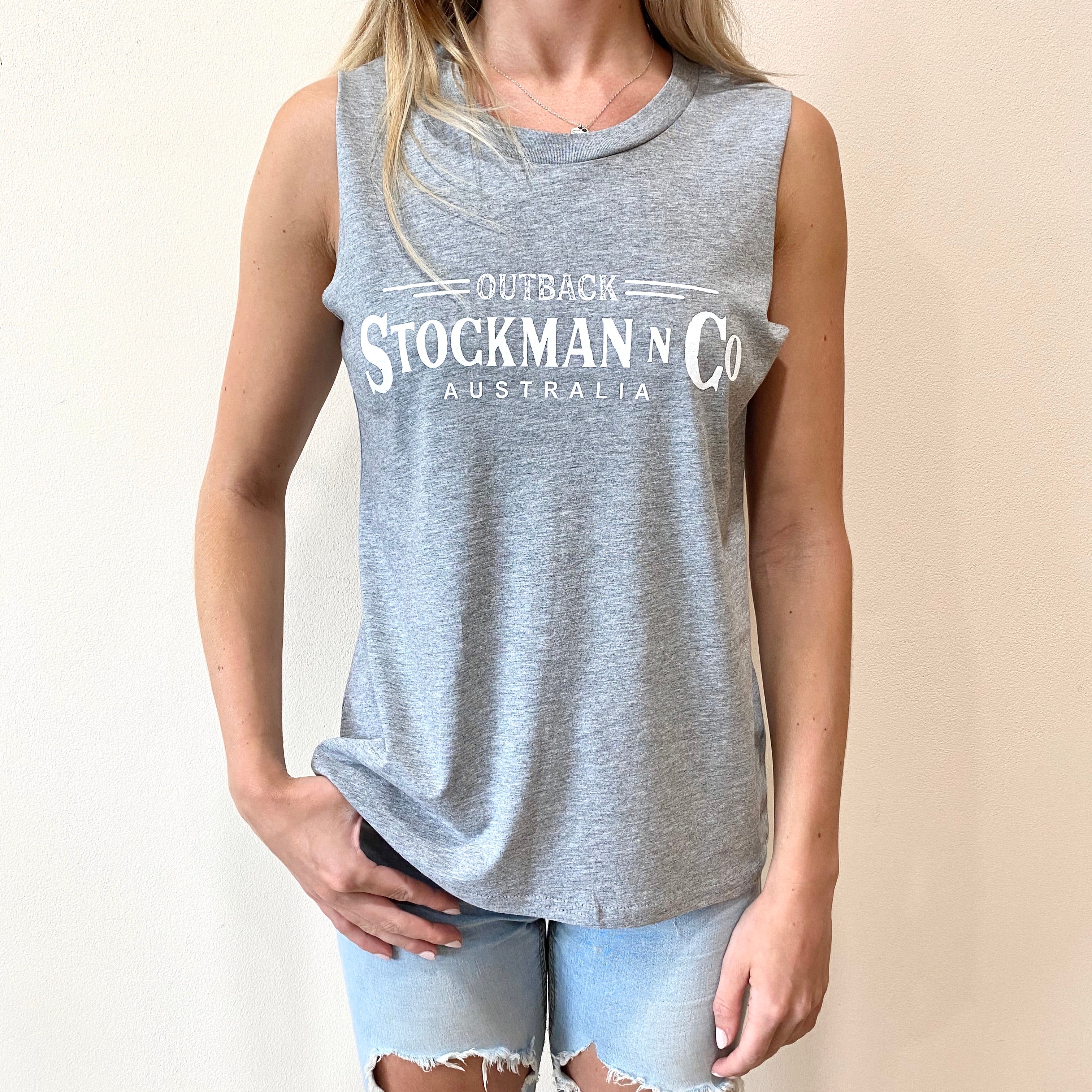 Women’s Stockman Signature Tank - STOCKMAN N CO